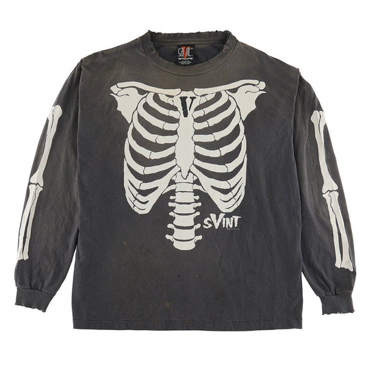 SAINT MICHAEL × VLONE Bone Longsleeve T-shirt